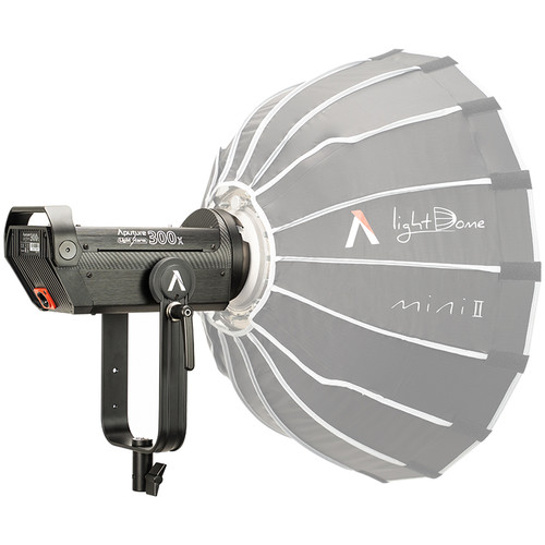 Aputure Light Storm LS 300X LED Light Kit V-Mount Battery Plate - 10