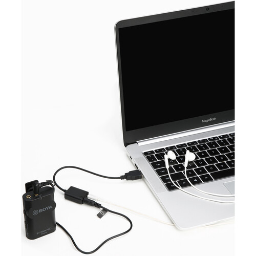 Boya BY-EA2L 3.5mm mikrofon na USB adapter kabl - 6