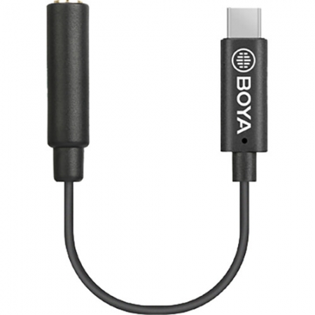 Boya BY-K4 3.5mm TRS ženski na USB Type-C kabl