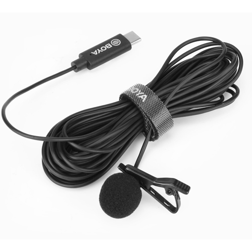 Boya BY-M3 USB Type-C Lapel mikrofon - 5