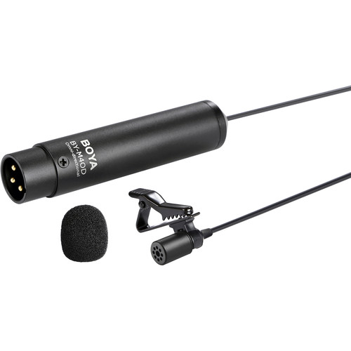 Boya BY-M40D Omnidirectional Lavalier mikrofon - 1