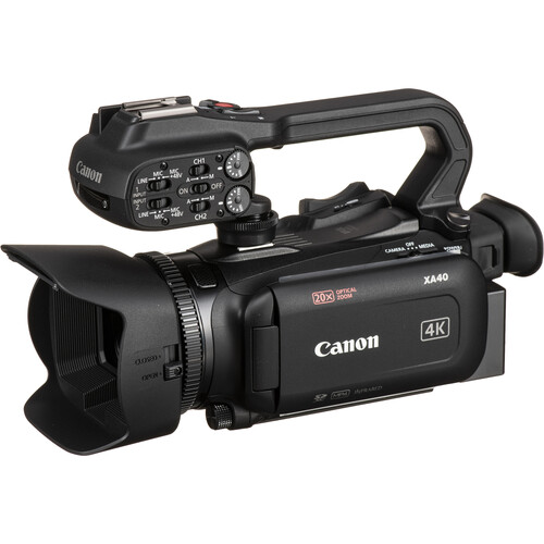 Canon XA40 Professional UHD 4K Camcorder - 3