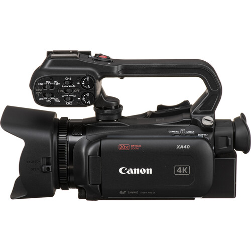 Canon XA40 Professional UHD 4K Camcorder - 5