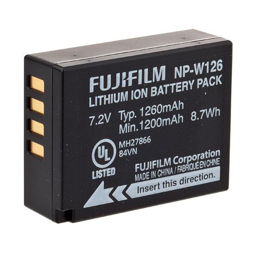 FujiFilm NP-W126 Li-Ion Battery - 1