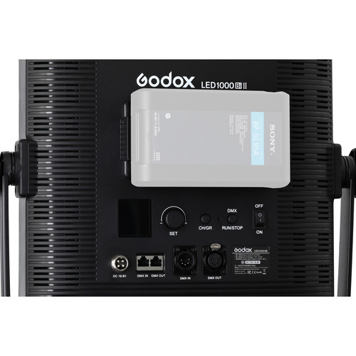 Godox LED1000Bi II Bi-Color DMX LED Video Light - 8