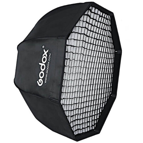 Godox SB-UEE80 Octagon Umbrella Grid Softbox 80cm Elinchrom Adapter - 1