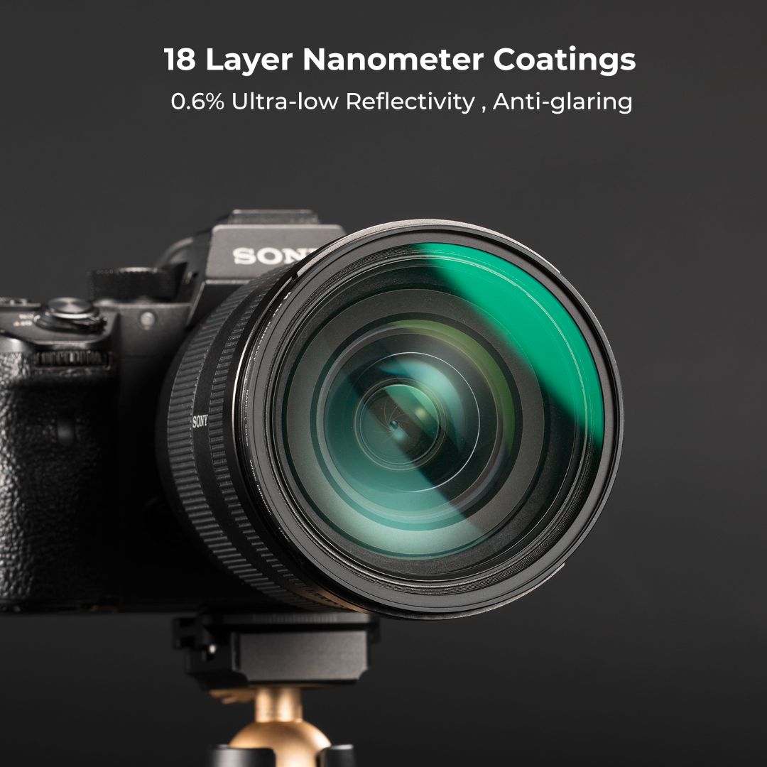 K&F Concept 58mm 4 to 8 Line Star Light Filter, Green coating, C series KF01.2329 - 4