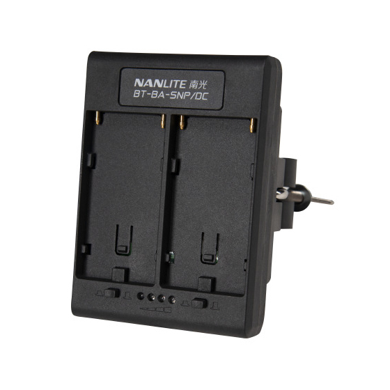 Nanlite BT-BA-SNP/DC SONY NP Battery Adapter with DC Socket - 1