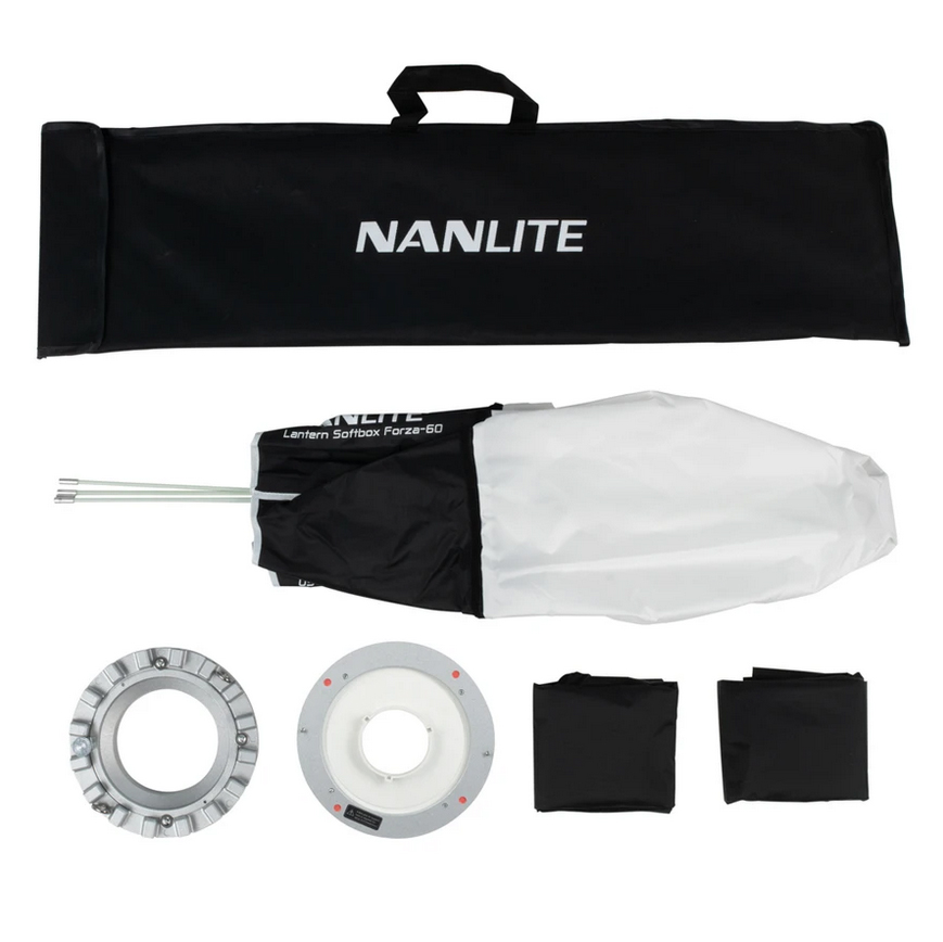 Nanlite Forza 60 Lantern Softbox LT-FZ60 (18in) - 6