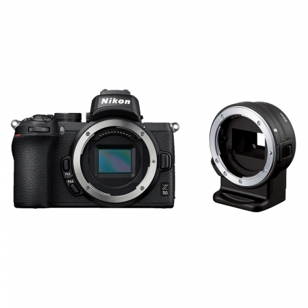 Nikon Z50 + FTZ adapter