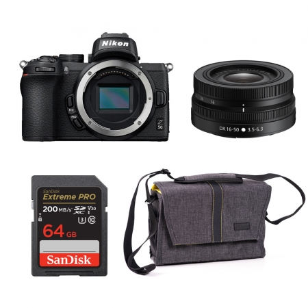 Nikon Z50 + Z DX 16-50 VR + original torba + kartica - garancija 3 godine!