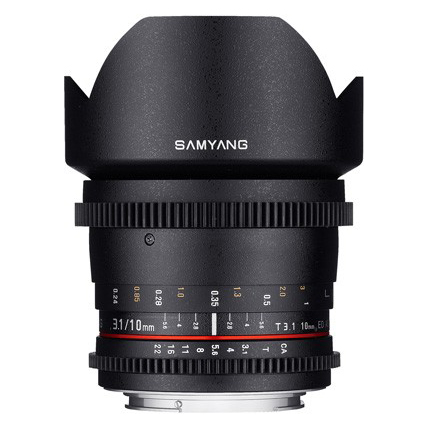 Samyang 10mm T3.1 ED AS NCS CS II VDSLR za Canon - 1