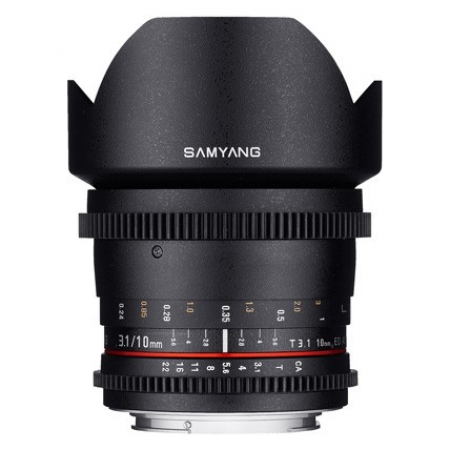 Samyang 10mm T3.1 ED AS NCS CS II VDSLR za Canon