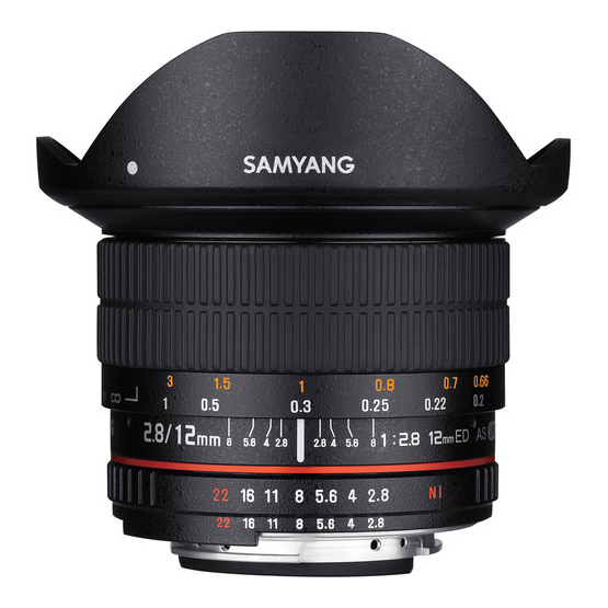 Samyang 12mm f/2.8 ED AS NCS Fisheye za Canon - 2