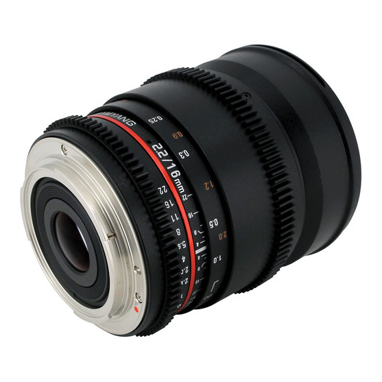 Samyang 16mm T2.2 VDSLR ED AS UMC CS II za Nikon - 4