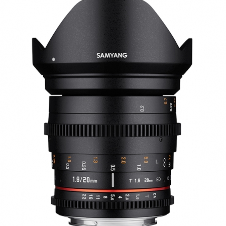 Samyang 20mm T1.9 ED AS UMC Cine za Canon
