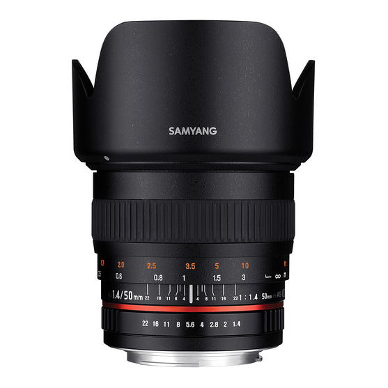 Samyang 50mm f/1.4 AS UMC za Canon - 1