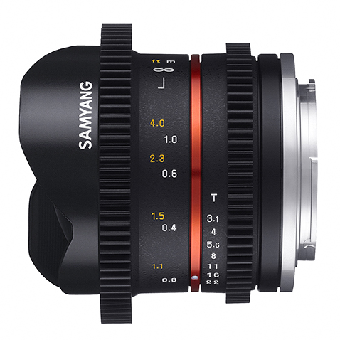 Samyang 8mm T3.1 Cine UMC FISH-EYE II za Sony - 2