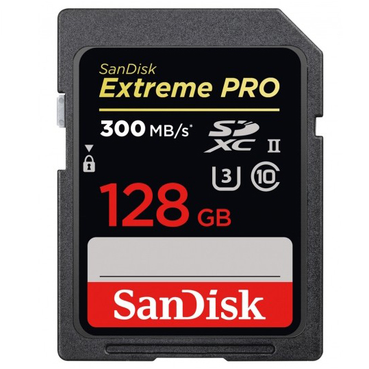 Sandisk SD 128GB CLASS 10 EXTREME PRO 300MB/S - 1