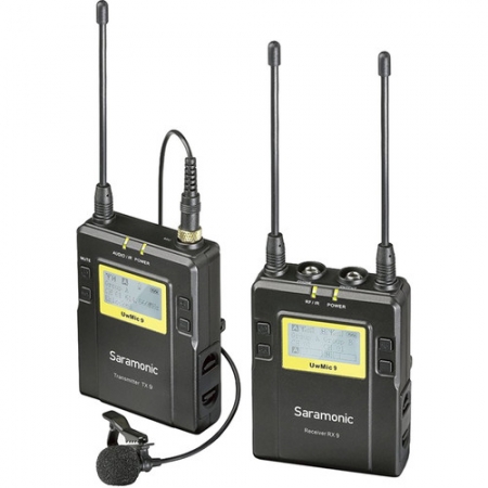 Saramonic UwMic9 Wireless Omni Lavalier Mic Sistem Kit 1