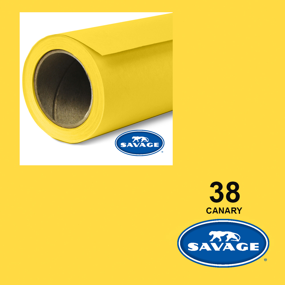 Savage Canary 38 2.75x11m papirna pozadina, Made in USA - 1