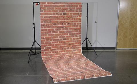 Savage Red Brick 1.35 X 5.5m papirna pozadina, Made in USA - 3