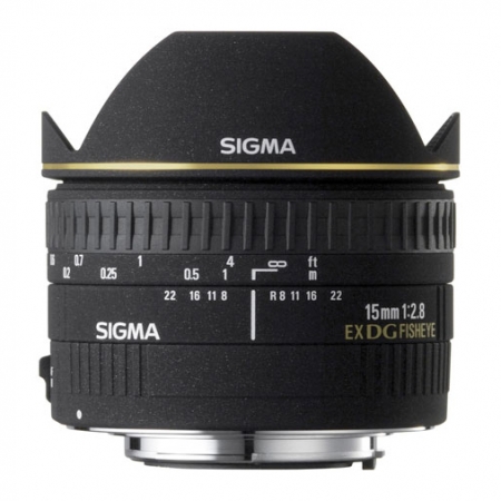 Sigma 15mm F2.8 EX DG Diagonal Fisheye za Nikon, GARANCIJA 5 GODINA (2+3)