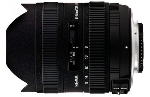 Sigma 8-16mm F4.5-5.6 DC HSM za Nikon - 1