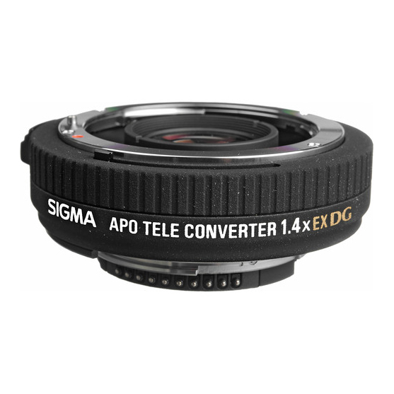 Sigma APO Tele Converter 1.4x EX DG za Canon - 1