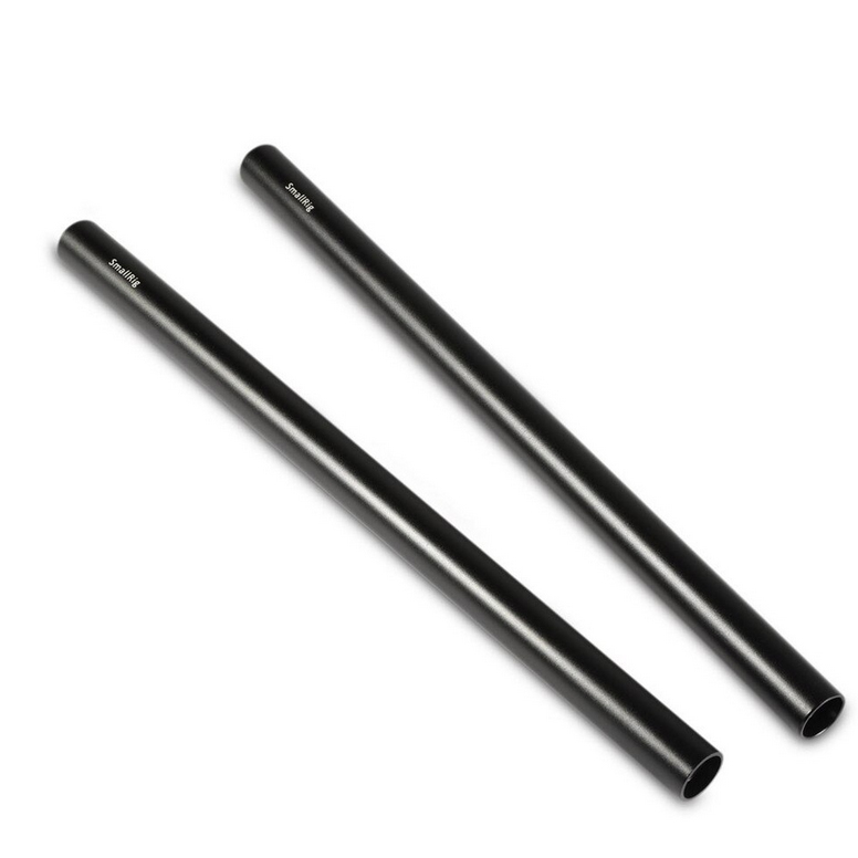 SmallRig 2kom 15mm Black Aluminum Alloy Rod (M12-25cm) 25cm 1052 - 3