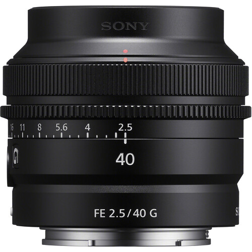 Sony FE 40mm f/2.5 G - 4
