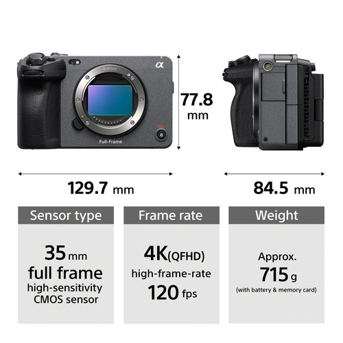 Sony FX3 Full-Frame Cinema Camera - 3