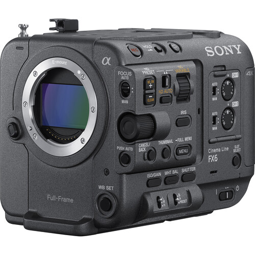 Sony FX6 Full-Frame Cinema Camera - 1