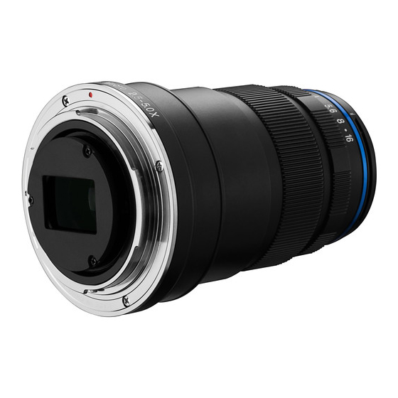 Laowa 25mm f/2.8 2.5-5X Ultra Macro za Canon EF - 4