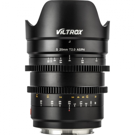 Viltrox S 20mm T2.0 Cine za Panasonic/Leica L-Mount