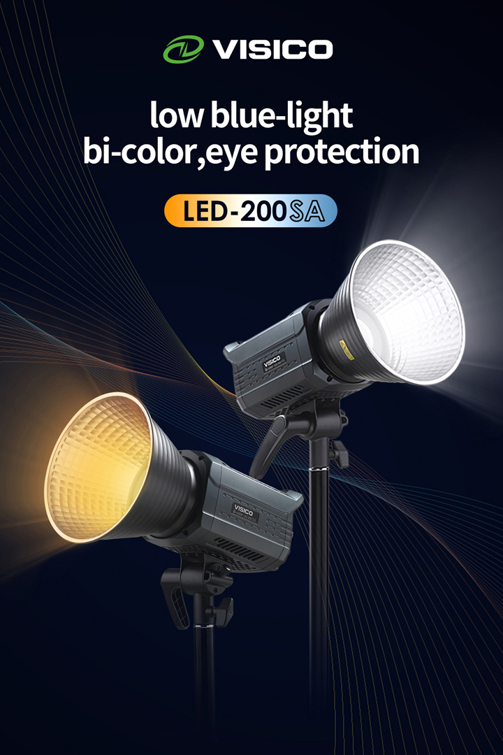 Visico LED200SA Bi-Color - 8