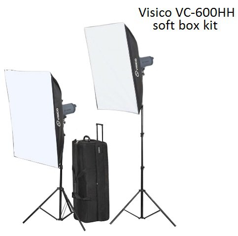 Visico VC-600HH PLUS SOFTBOX KIT - 1