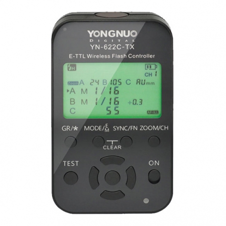 Yongnuo YN-622C-TX E-TTL II Wireless Flash Controller za Canon