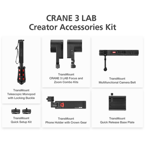 Zhiyun-Tech Crane 3 Lab Creator Accessories Kit - 2