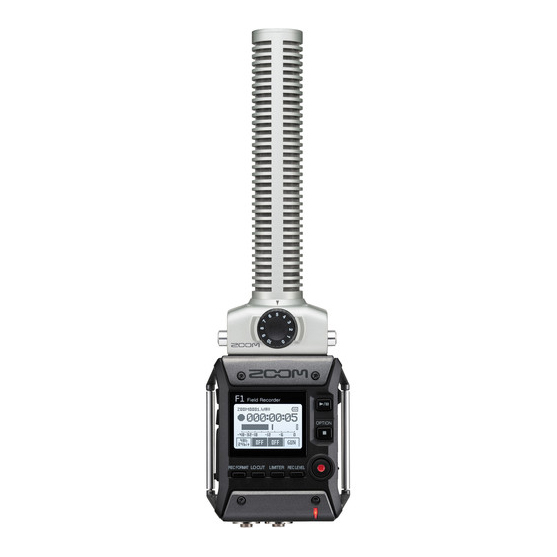Zoom F1-SP terenski snimač sa shotgun mikrofonom - 1